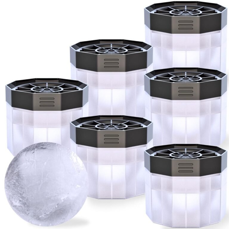 Ice ball mold set with ice ball and six molds